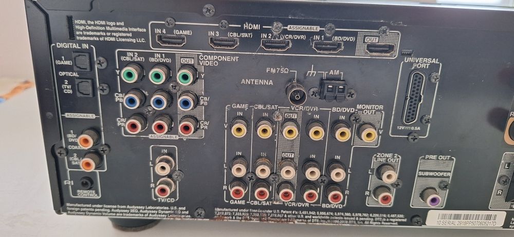 Amplificador ONKYO TX SR 578