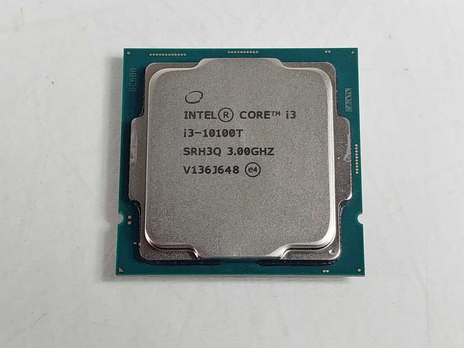 Процесор Intel Core i3-10100T 3.0-3,8GHz Socket 1200 (s1200, LGA 1200) 6MB 4-ядра 8-потоків SRH3Q