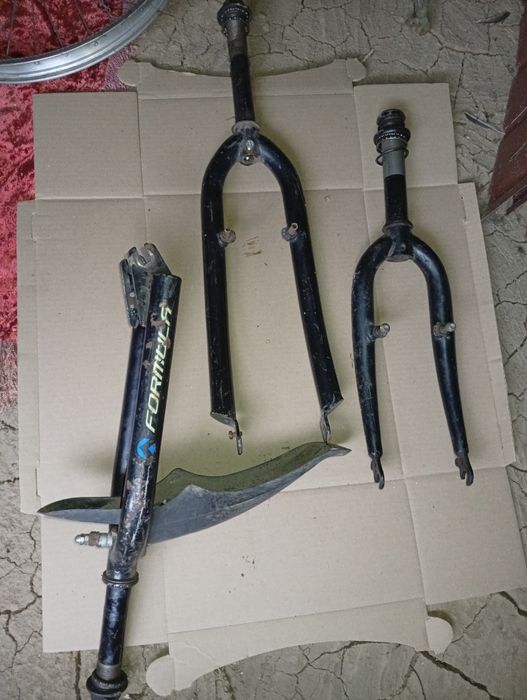 Вилка ХВЗ, АИСТ, Десна. Кермо, вилка "28, 20", "24, велосипеда АІСТ.