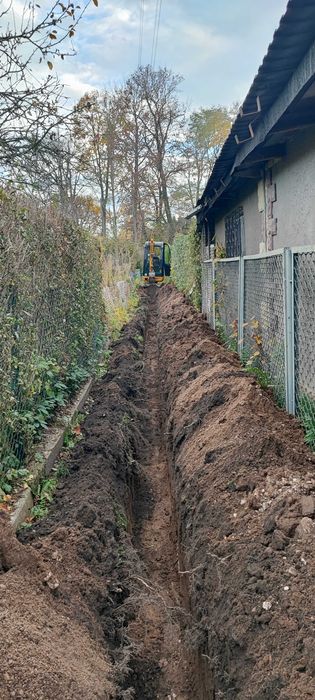 Usługi Minikoparką Transport Kostka Brukowa Ogrodzenia