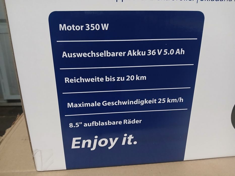 Hulajnoga Blaupunkt ESC808 Czarna
