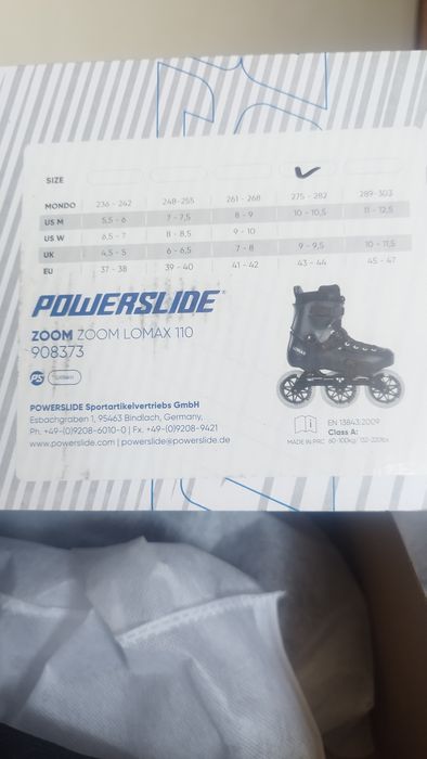 Powerslide Zoom Lomax 110 rozm 43 - 44