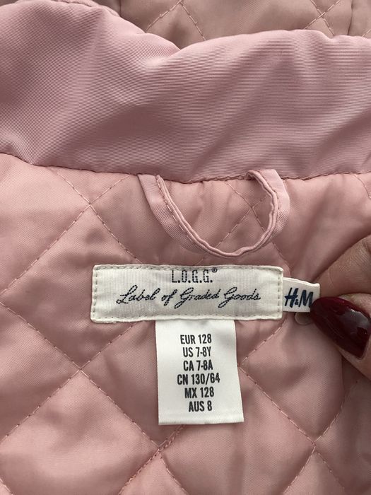 Куртка H&M парка на дівчинку  128 зріст