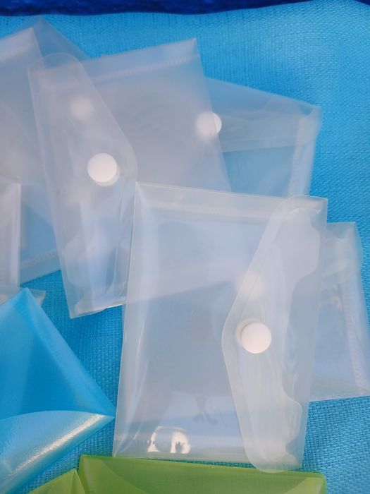 Conjunto envelopes plasticos
