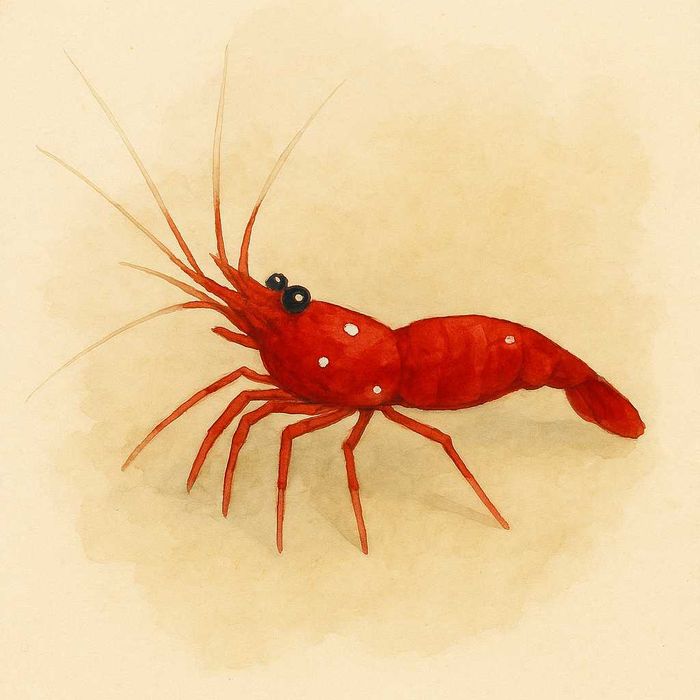 Krewetka Lysmata debelius - akwarium morskie.