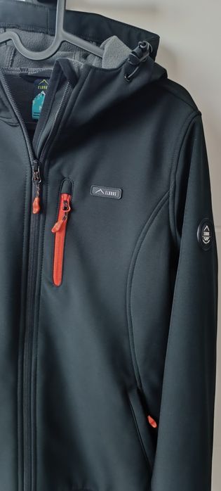 Elbrus damska kurtka Softshell czarna r M
