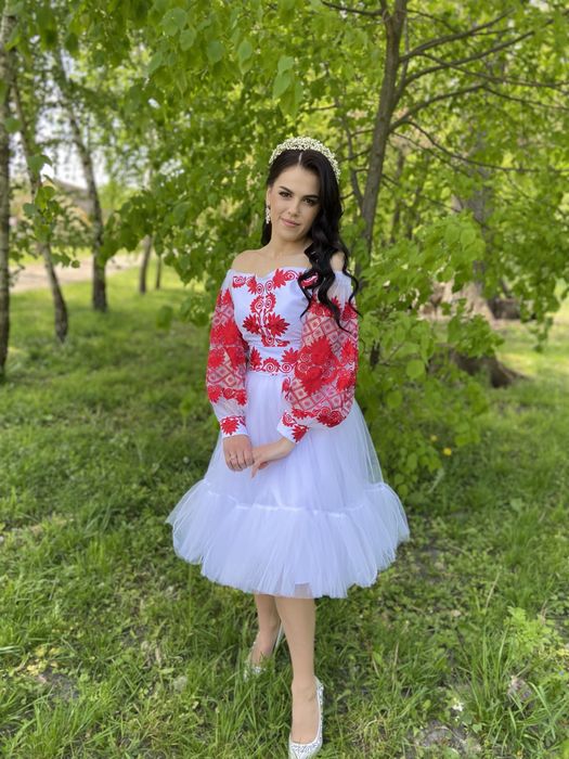 Вишите плаття і сорочка