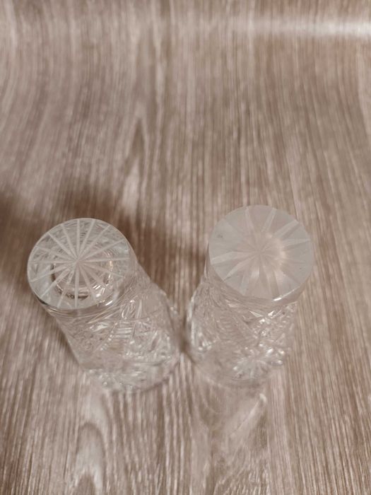 Хрустальные стопки 2 шт