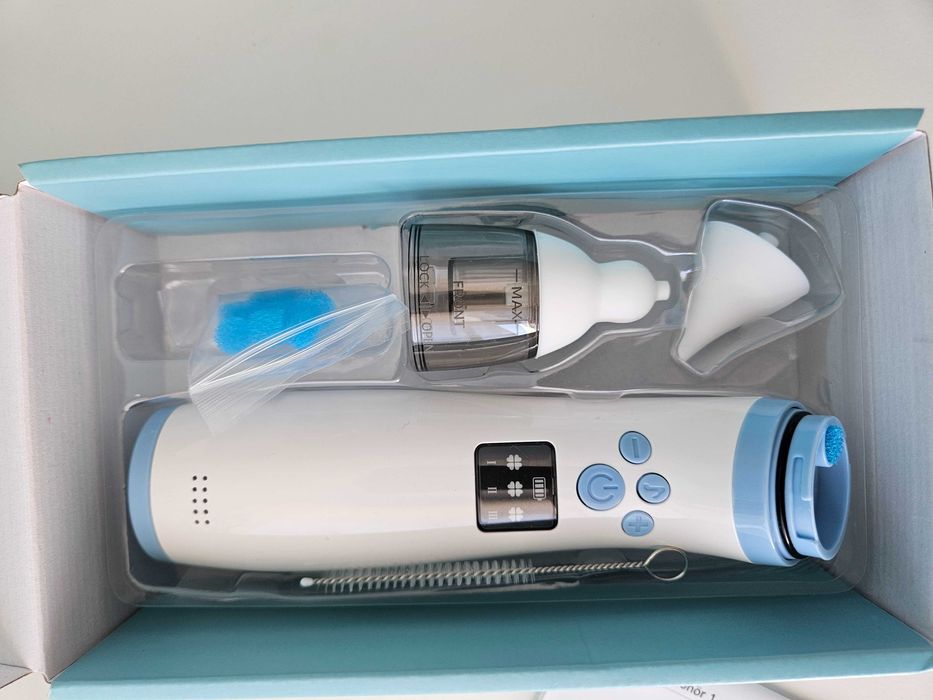 Aspirador Nasal Elétrico para Bebé – Novo, Nunca Utilizado