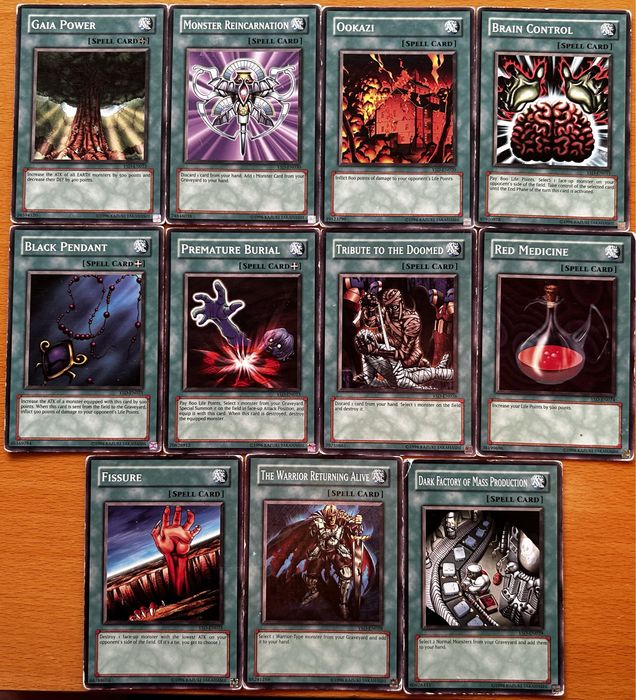 Cartas Yu-Gi-Oh - Deck YSD