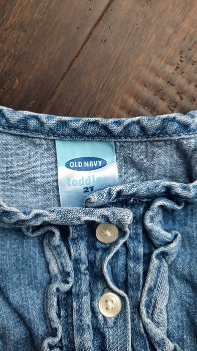 sukienka jeansowa 2 latka Old Navy