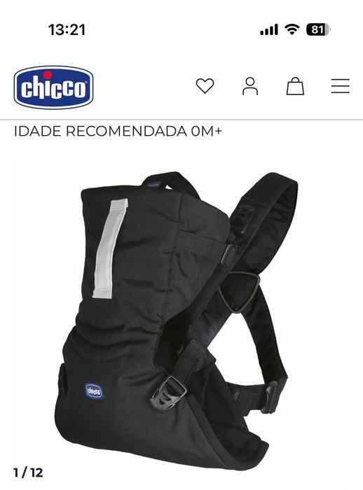 Marsúpio Chico como novo