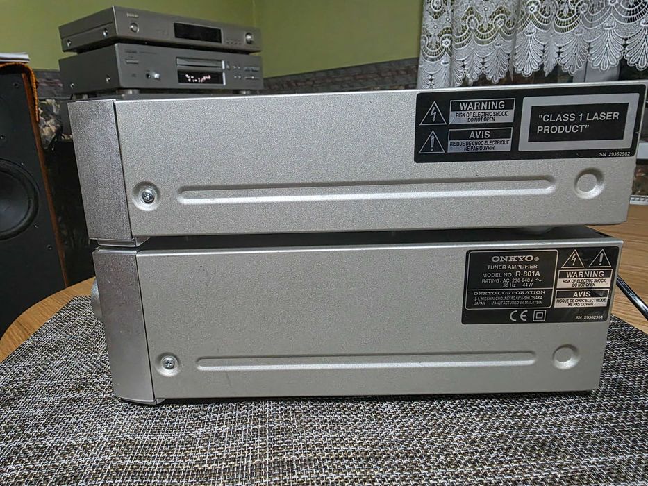Miniwieża ONKYO R-801A + C-701A Świeradów-Zdrój • OLX.pl