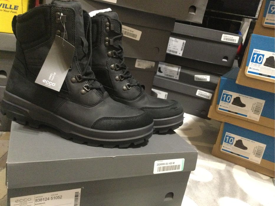 Ботинки зимние Ecco Rugged Track . Размеры 43- 45
