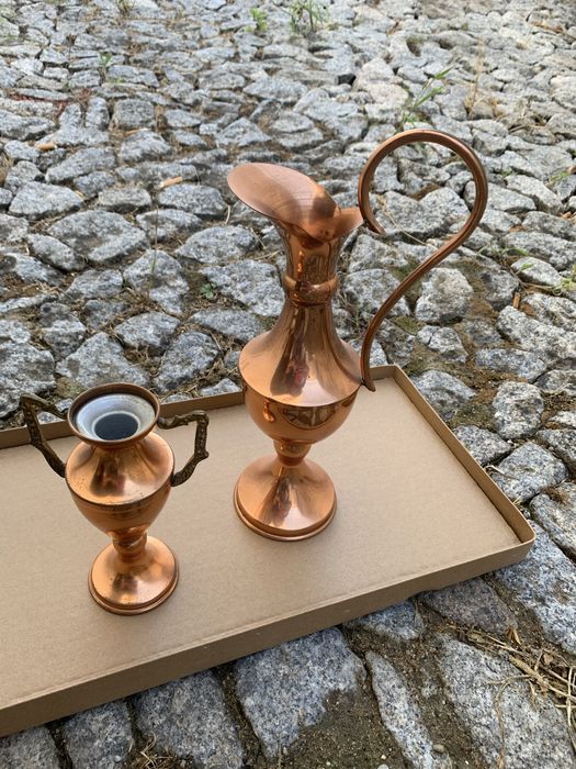 Conjunto 3 peças cobre