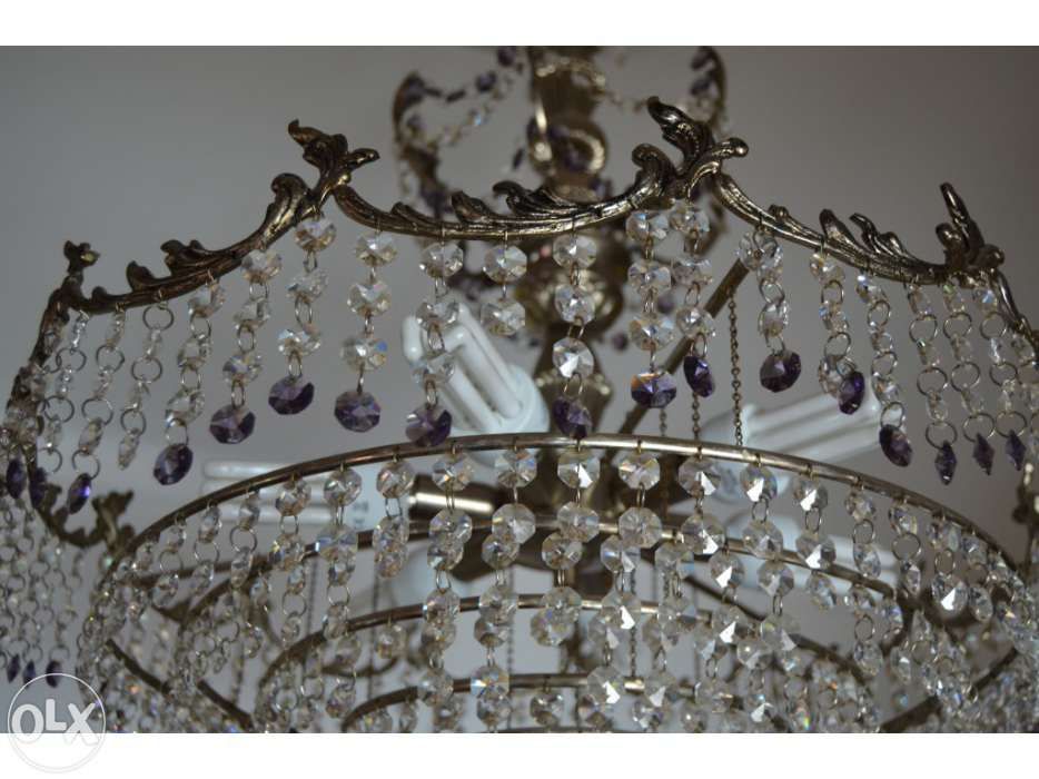 Candeeiro de cristal.. Baixa de preço