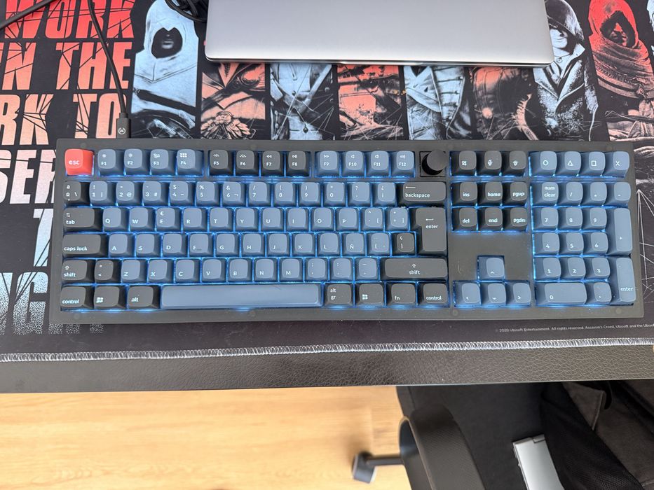 Keychron v6 Full Size Knob version (ES)