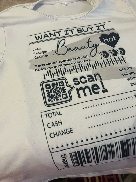 Футболка з принтом