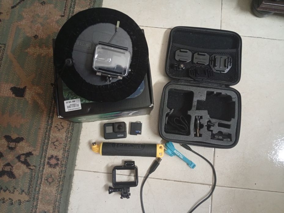Go pro 7 - Avariada c/acessórios