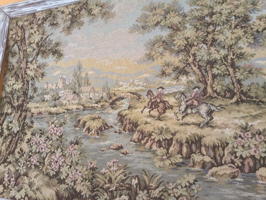 Quadro Tapeçaria de parede antiga