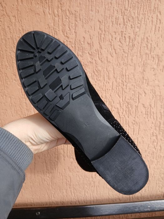 Замшеві жіночі чоботи 42 женские сапоги