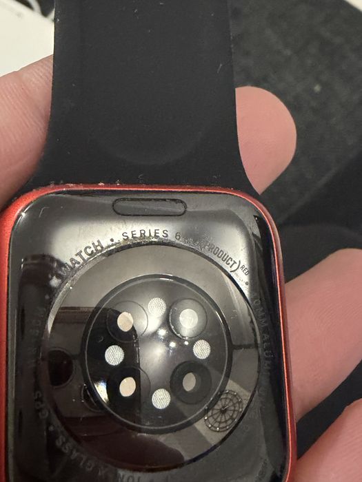 Apple watch serie 6 - em aluminio Vermelho