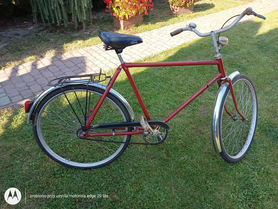 Rower męski zabytkowy PRL tanio