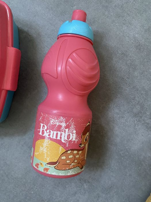 Bidon i sniadaniowka lunchbox Bambi