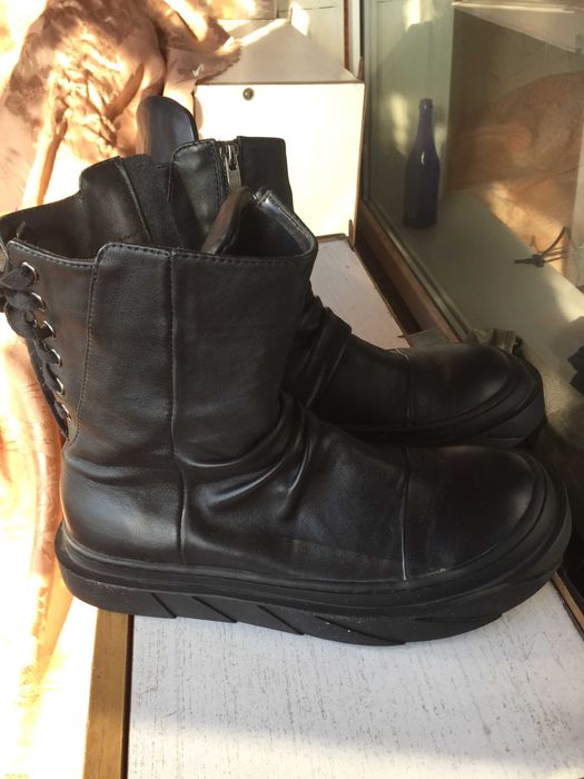 Ботинки (мотоциклетные) кожаные