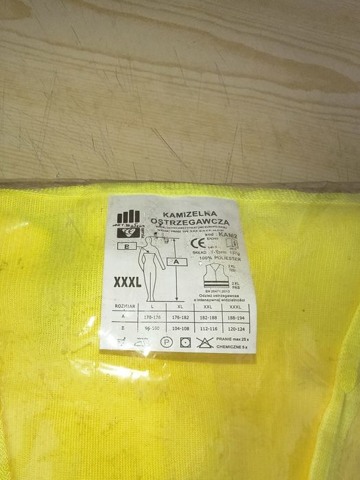 Kamizelka odblaskowa xxxl