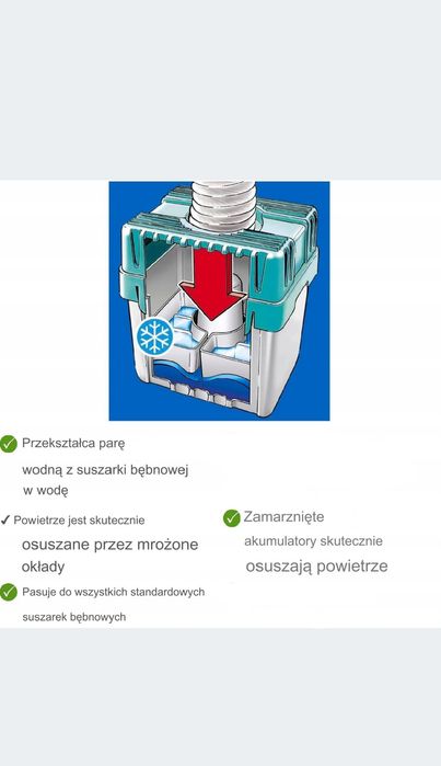 Suszarka kondensacyjna 8l WENKO osuszacz powietrza do suszarki