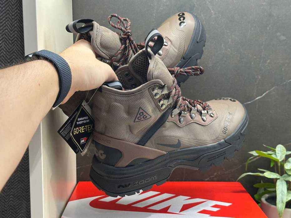 АКЦІЯ! Nike ACG Air Zoom Gaiadome GTX Brown 40 41 42 43 44 45 найк