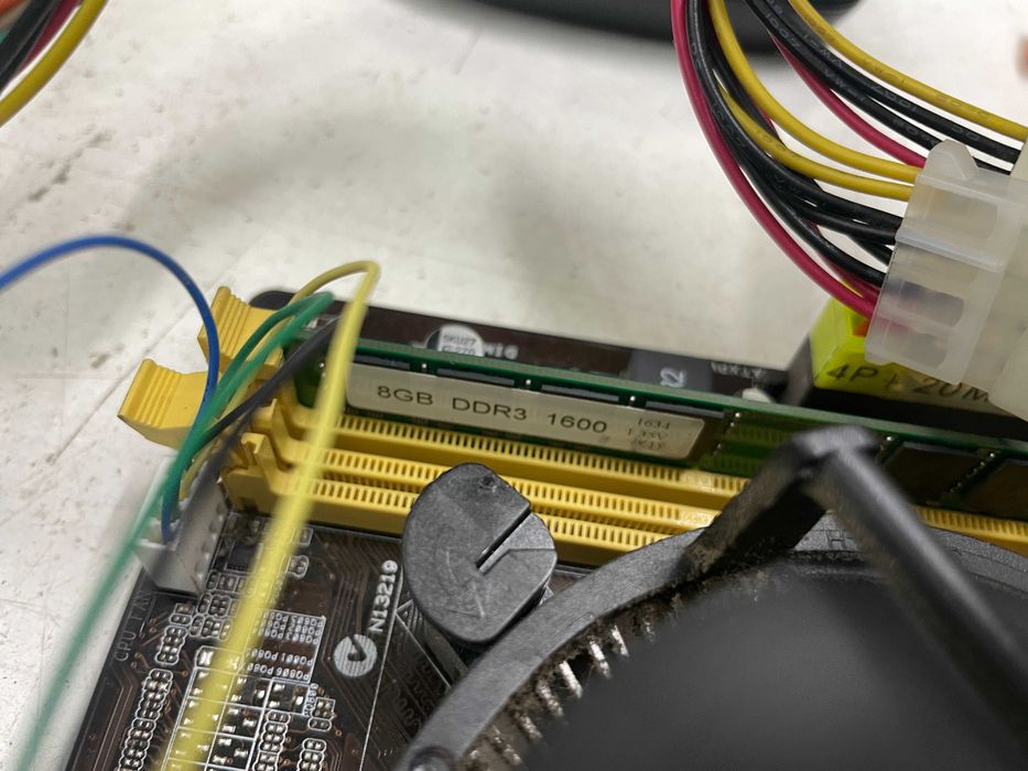 Материнская плата s1150 asus h81m-k, Core i5-4460, 8Гб RAM