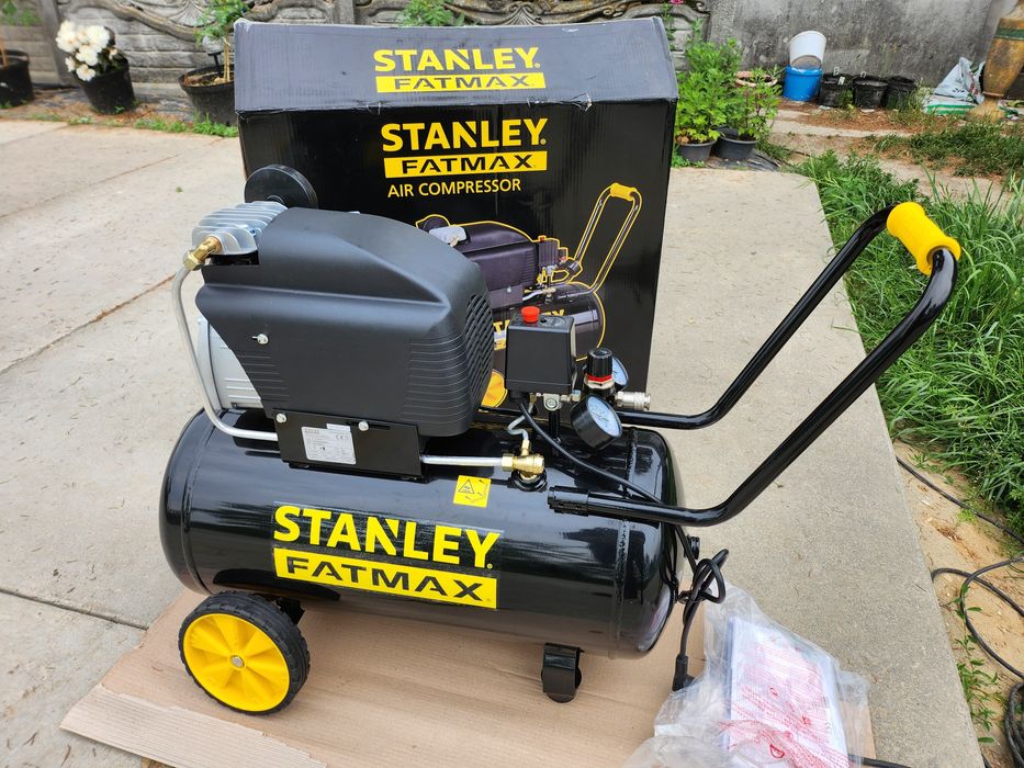 Kompresor sprążarka 50 l Stanley fatmax 1500 W