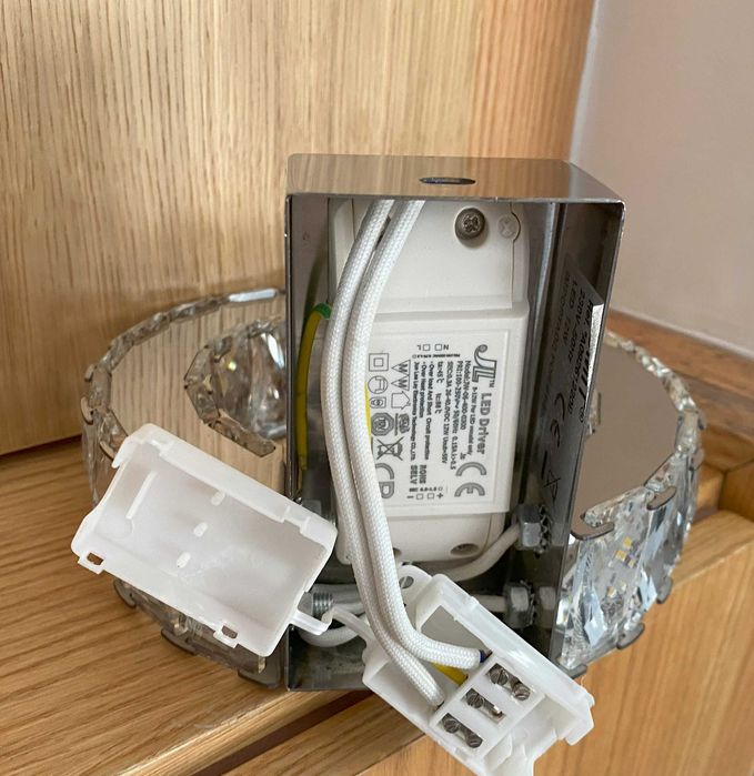 Candeeiro de Aplique de Cristal