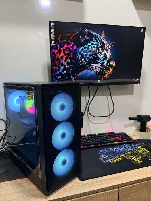 Компьютер Ігровий PRO Ryzen 5+ssd 1тб м2+16 ddr+ MSI RX6600XT
