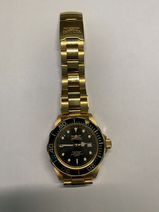 Zegarek Invicta Pro diver złoty