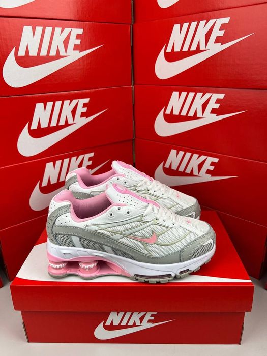 Nike Shox TL x Supreme Grey Pink