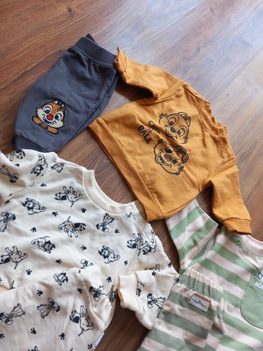 3 szt dresy kaplety rozmiar 56-62