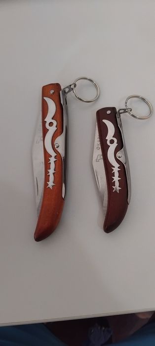 Faca dobrável OKAPI África do Sul Lua e Estrelas anel trava lâmina