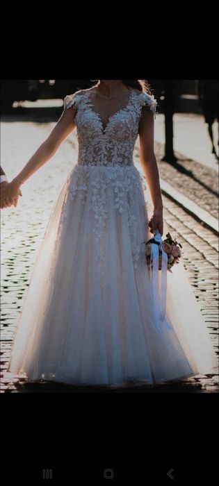 Suknia ślubna księżniczka na 160cm