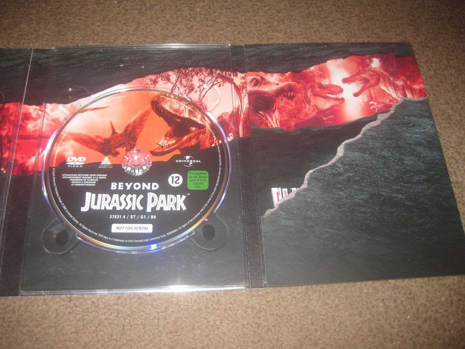 Pack "Jurassic Park" Edição Especial Limitada em Digipack! 4 Discos!