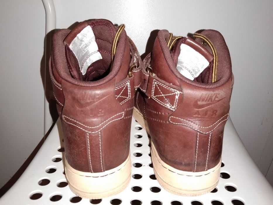 Кроссовки ботинки Найк кожа, Nike