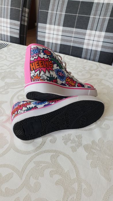 Butorolki Heelys Veloz White/Neon Pink