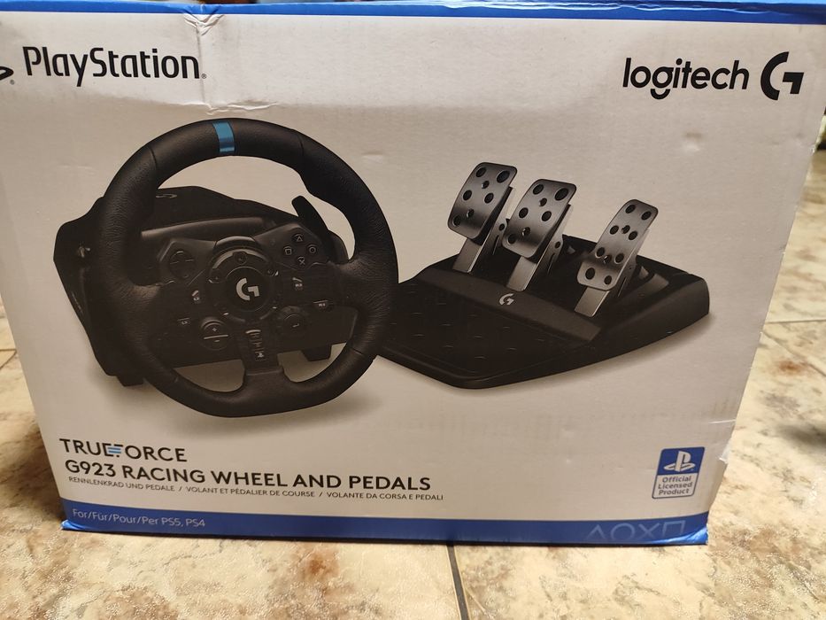 Руль Logitech g923 з коробкою передач