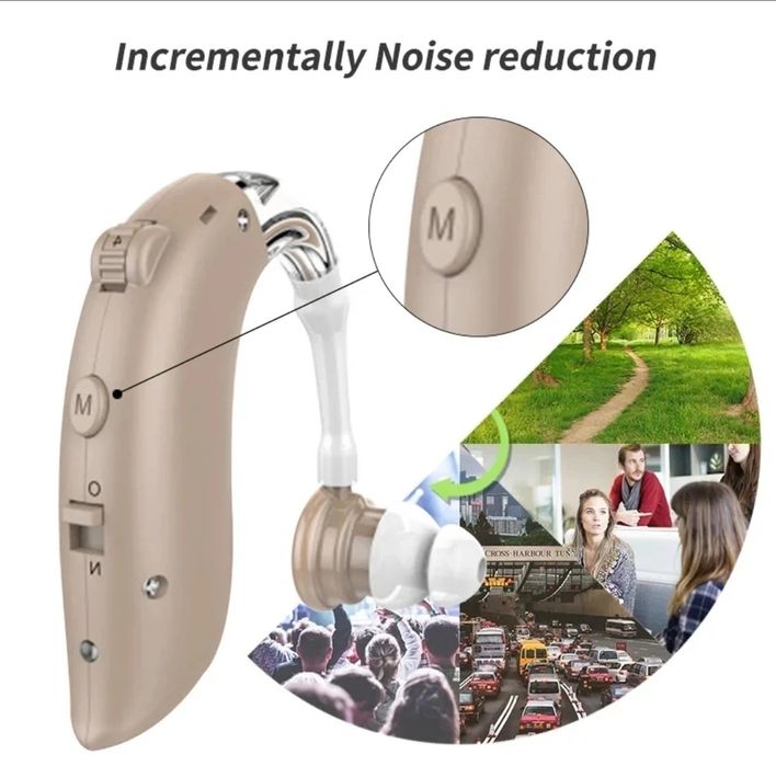 Слуховой аппарат AXON цифровой micro usb с тональной регулировкой