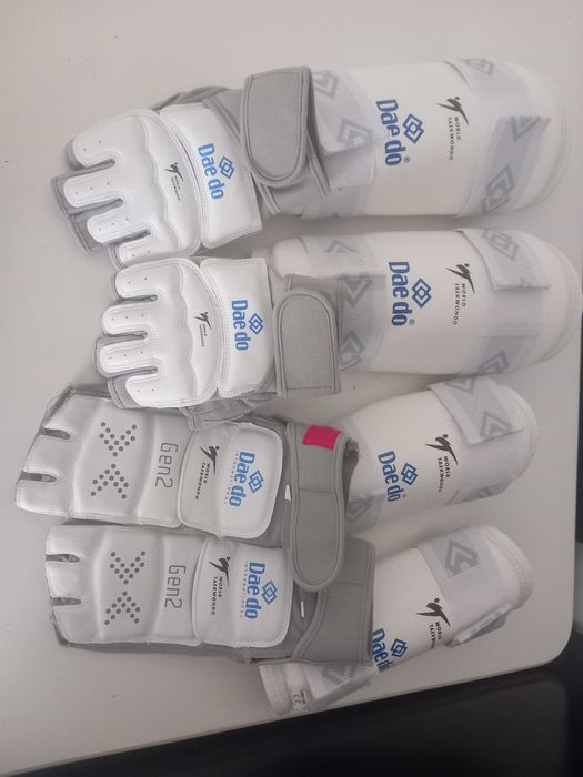 Proteções de taekwondo