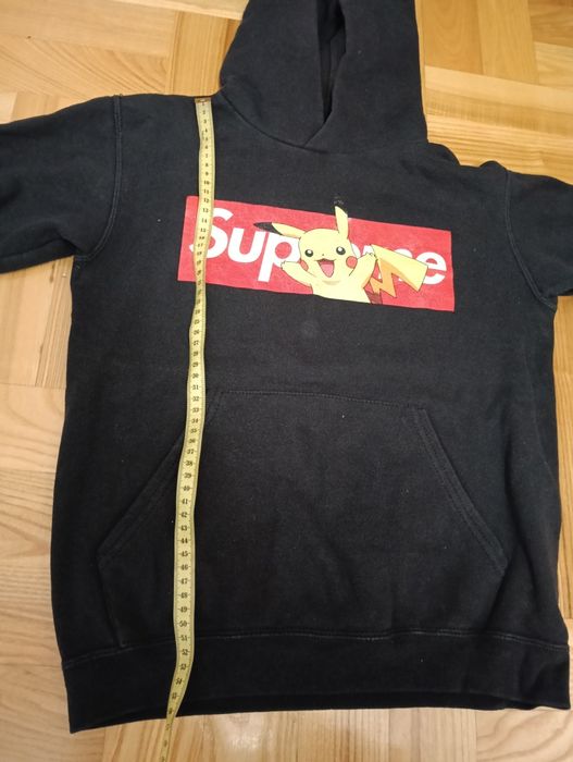 Bluza czarna kangurek pokemon Pikachu 140 cm