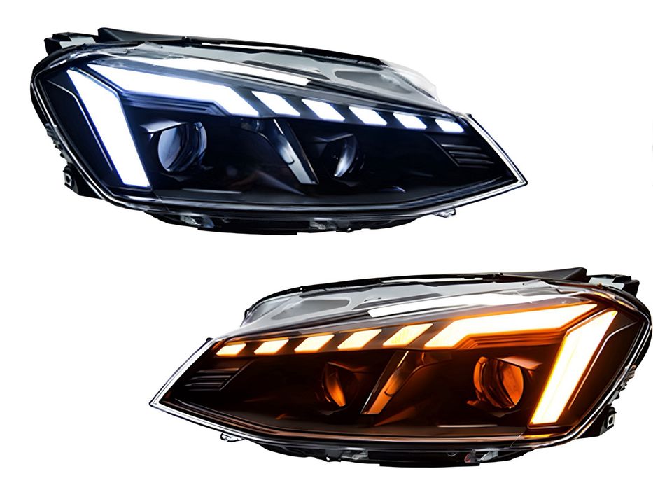 Full Led фары Volkswagen Golf 7 2012-2016 стиль Audi