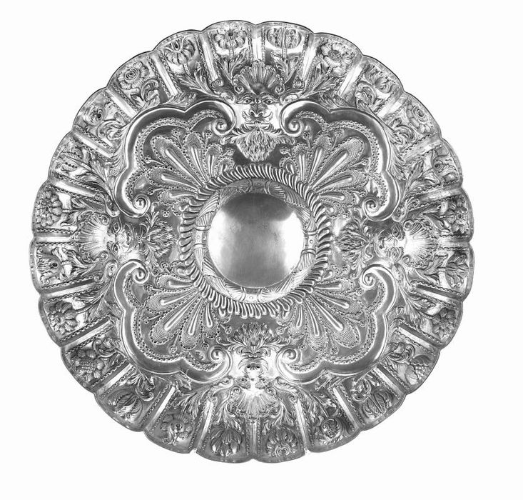 Base em prata portuguesa